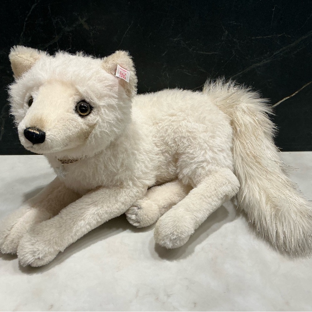 STEIFF WINTER FOX MADE IN GERMANY COLLECTORS